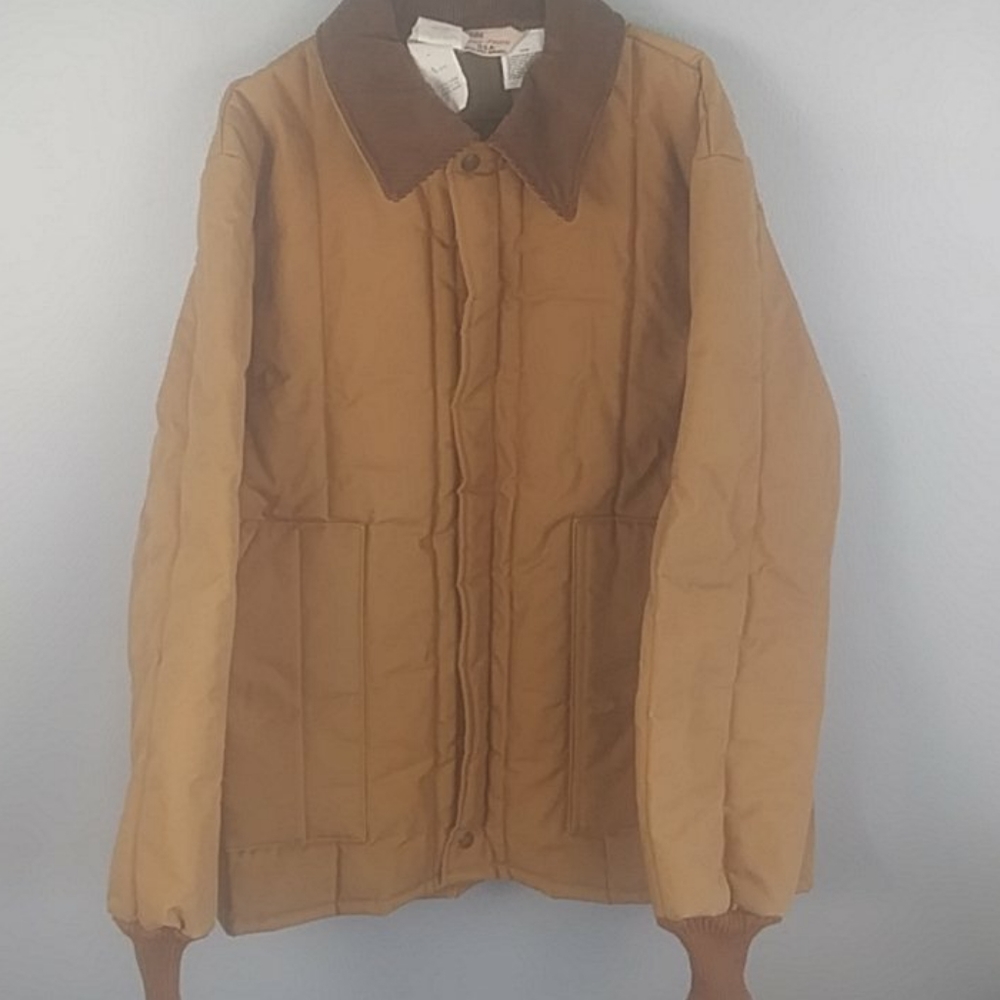 vintage workwear insulated jacket